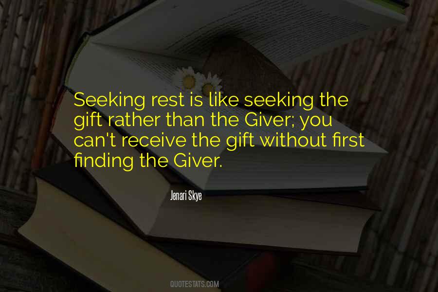 Seeking You Quotes #156453