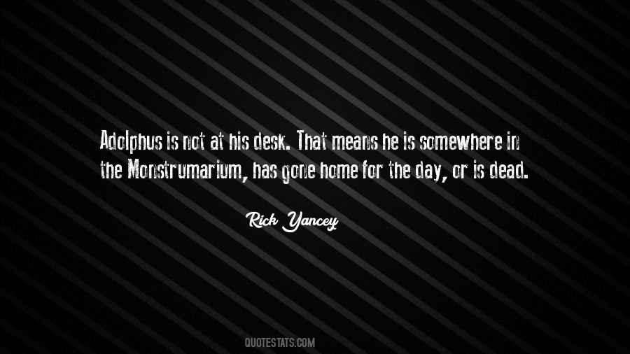 Day At Home Quotes #447062