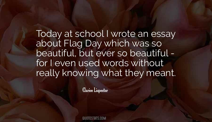Day At School Quotes #520434