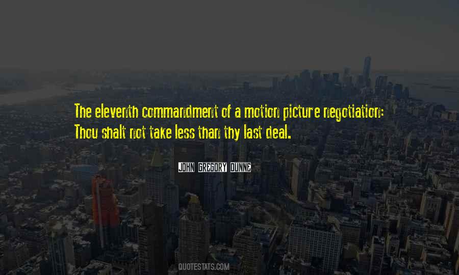 Eleventh Commandment Quotes #1449217