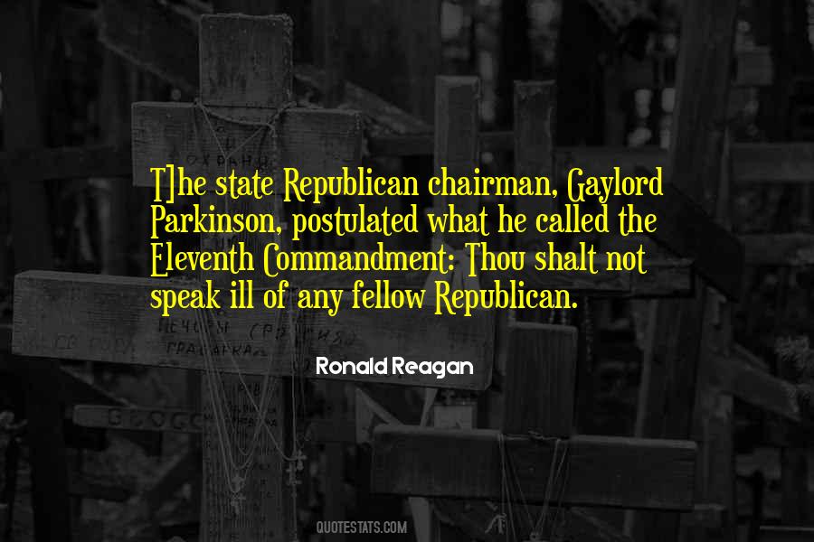 Eleventh Commandment Quotes #571881