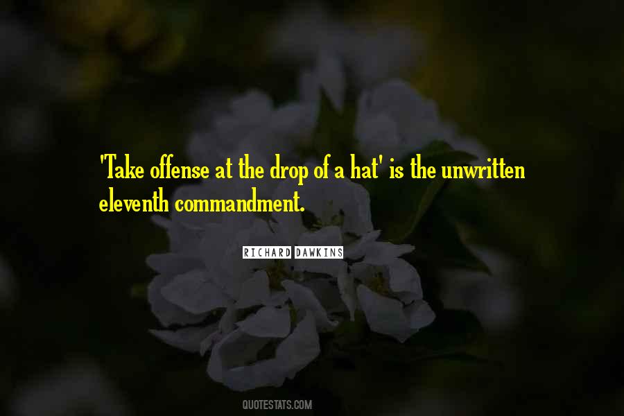 Eleventh Commandment Quotes #904163