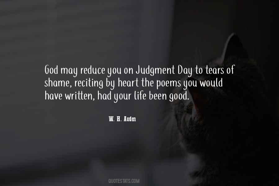 Day Of Judgment Quotes #120860