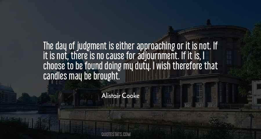 Day Of Judgment Quotes #1407906