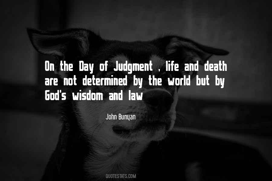 Day Of Judgment Quotes #1852422