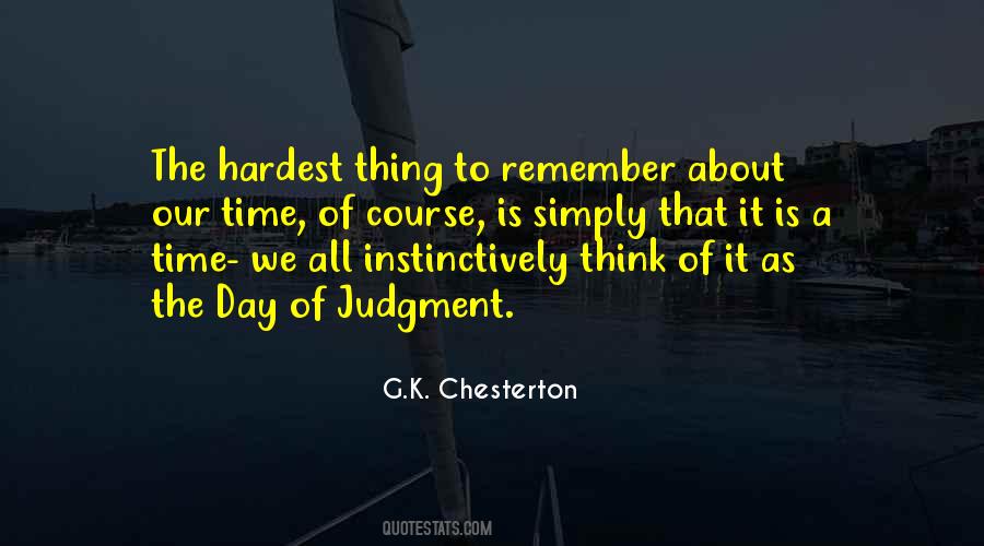 Day Of Judgment Quotes #35661