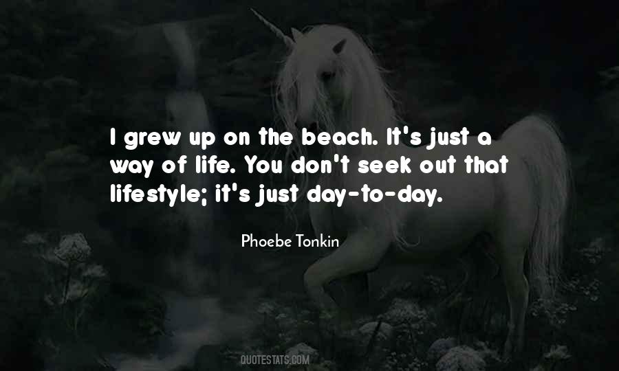 Day On The Beach Quotes #1837791