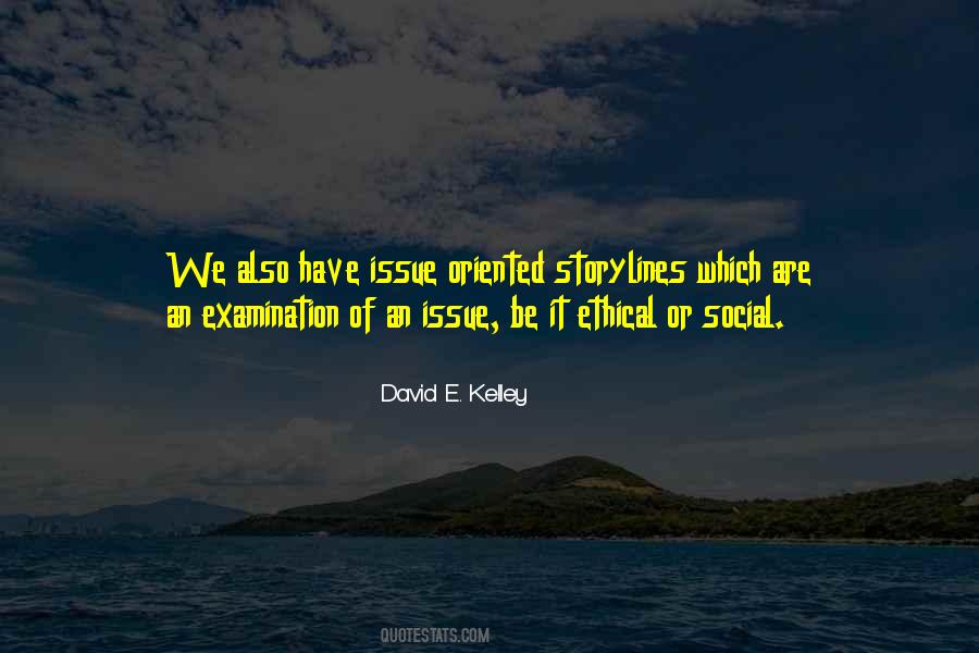 Issue Oriented Quotes #238331