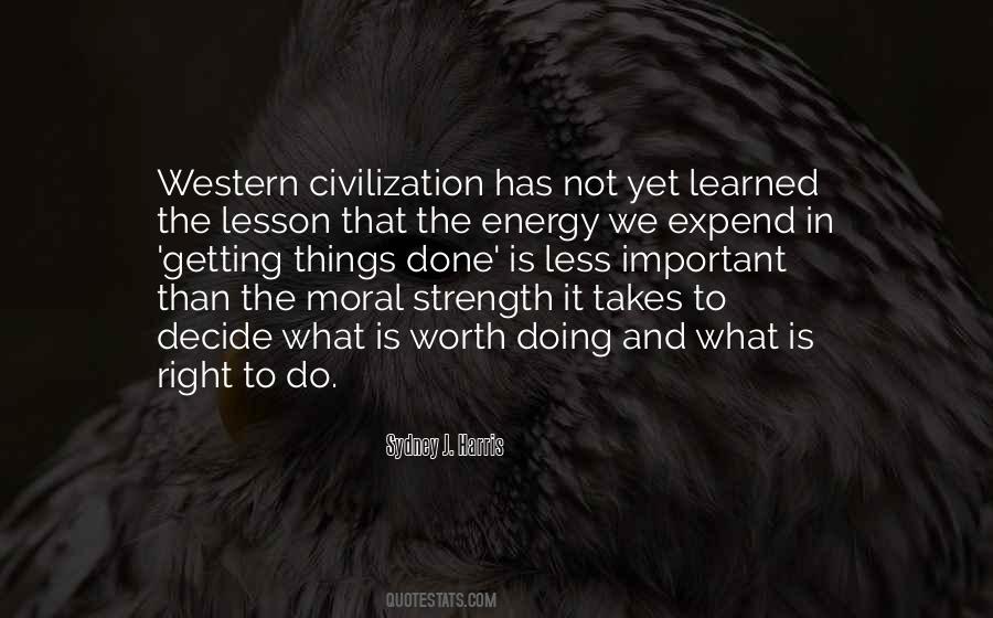 Doing The Right Things Quotes #172126