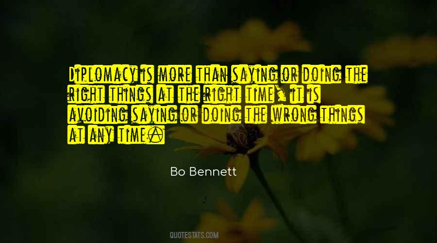 Doing The Right Things Quotes #1820075