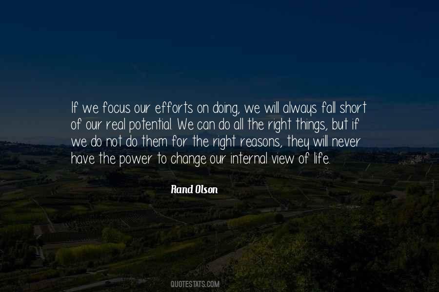 Doing The Right Things Quotes #77116