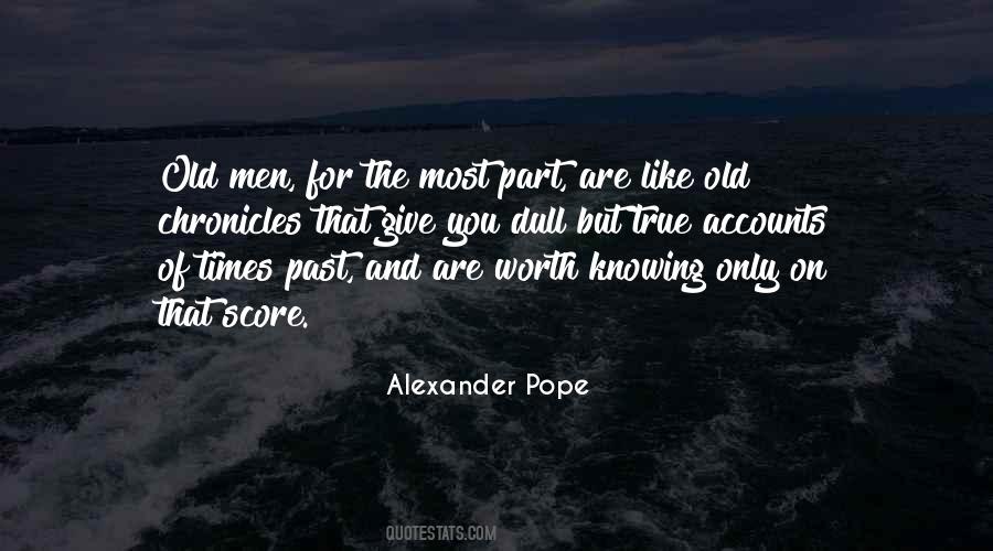 Old Men Quotes #1140420