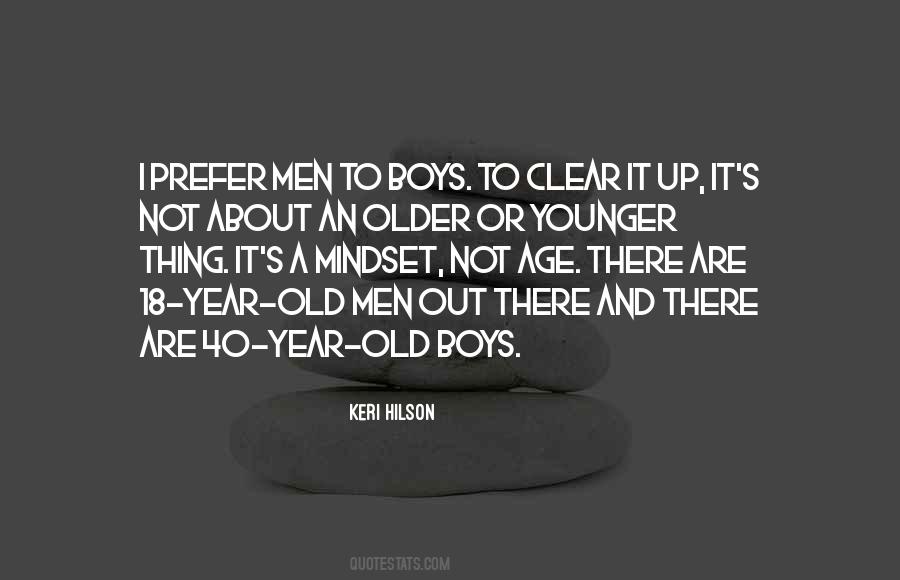 Old Men Quotes #1285498