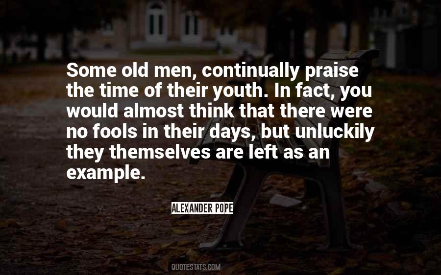 Old Men Quotes #1409596