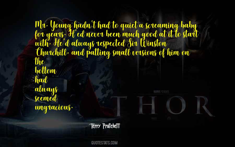 Baby While Were Young Quotes #822725