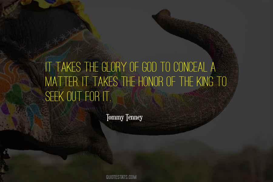 Matter To God Quotes #122250