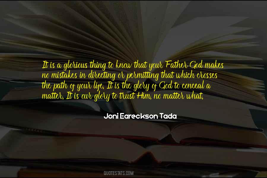 Matter To God Quotes #179038