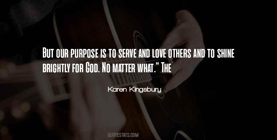 Matter To God Quotes #195935