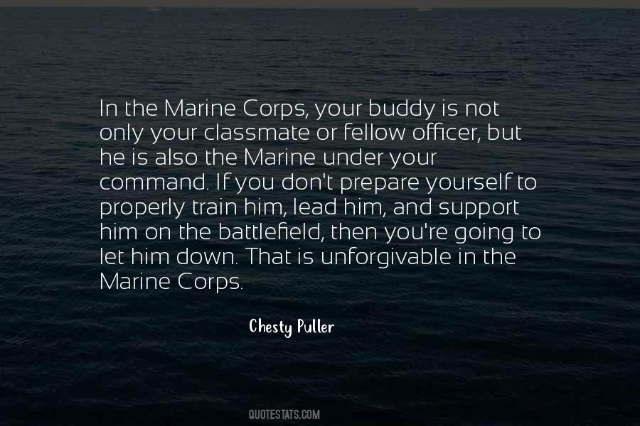 Chesty Puller Marine Corps Quotes #1172913