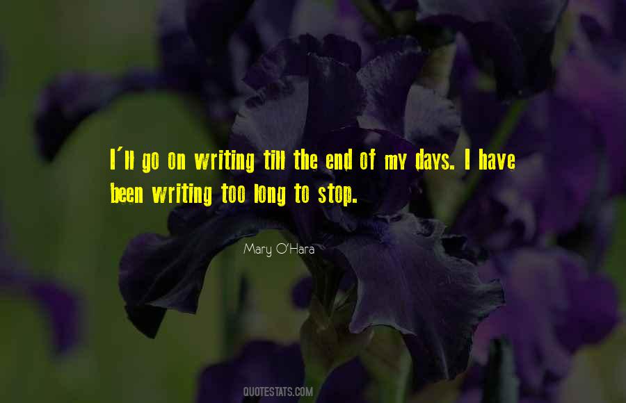 Days Go On Quotes #359769