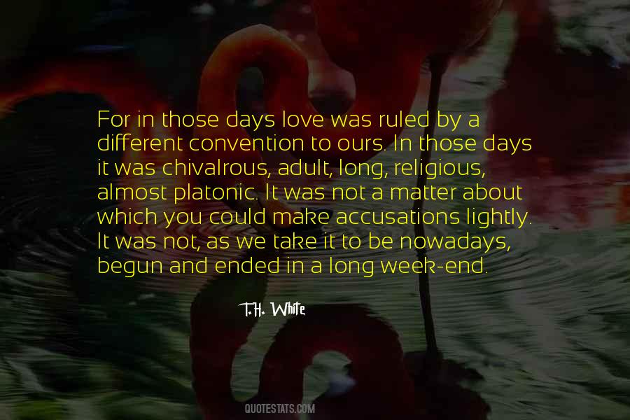 Days Love Quotes #1664792