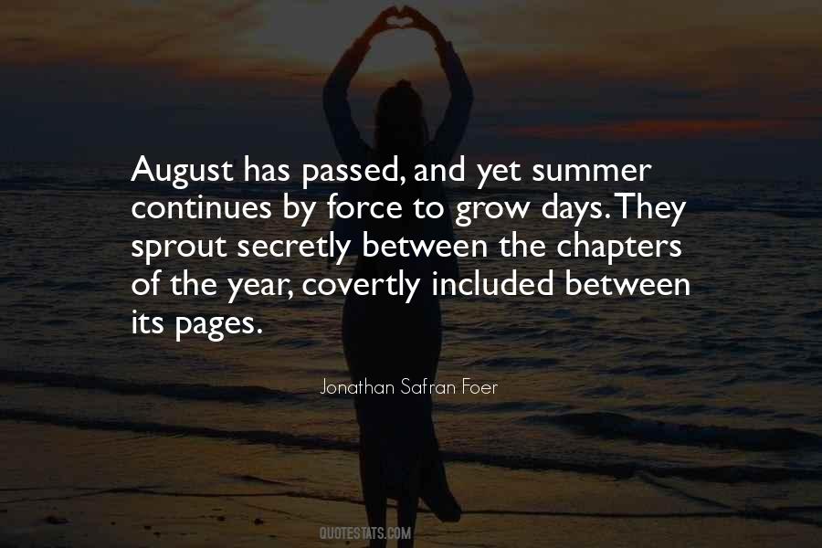 Days Of Summer Quotes #1123159