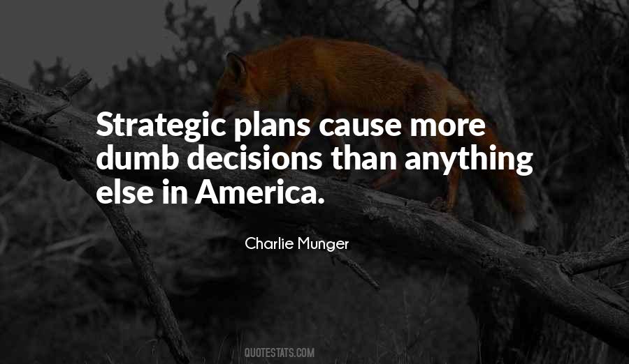 Strategic Plans Quotes #1488559