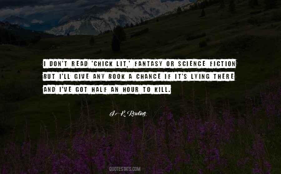 Science Fiction Book Quotes #1543835