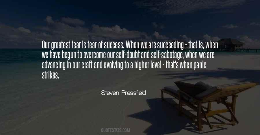 Overcome Doubt Quotes #1334733
