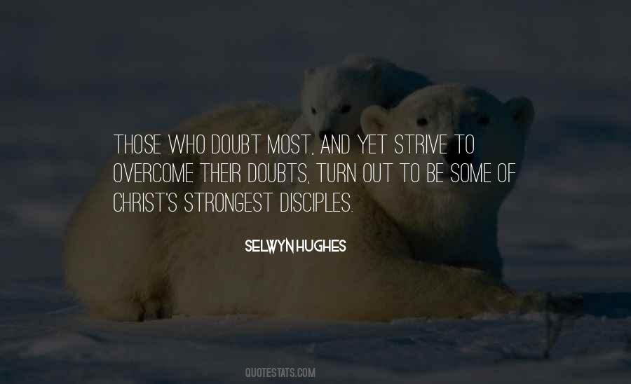 Overcome Doubt Quotes #838763