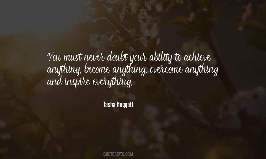 Overcome Doubt Quotes #88123