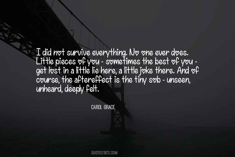 Unheard And Unseen Quotes #422686