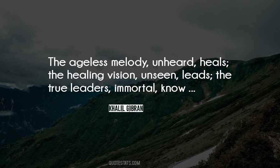 Unheard And Unseen Quotes #427098