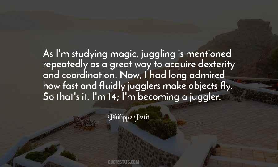 Quotes About Juggler #1470069