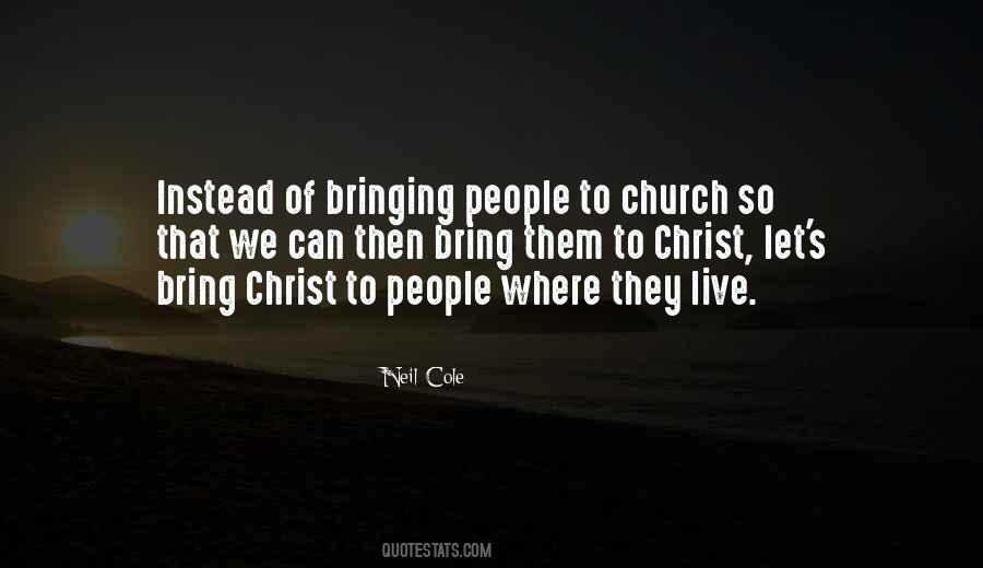 Christ S Church Quotes #1361137
