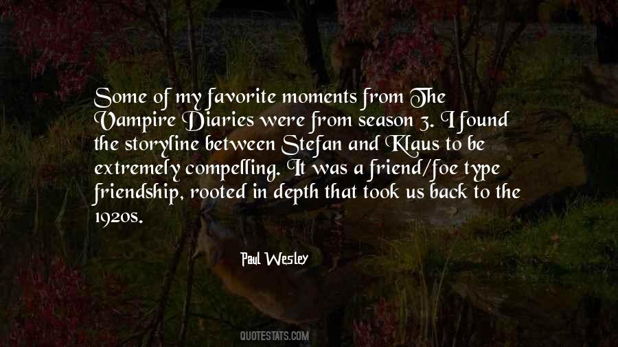 Vampire Diaries Season 5 Stefan Quotes #1040228