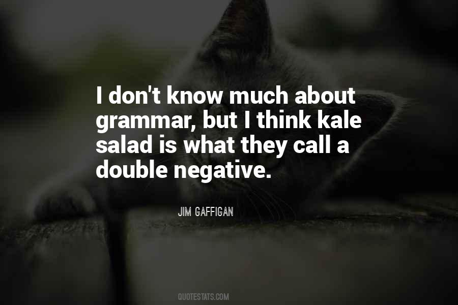 A Double Negative Quotes #170492