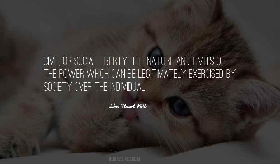 John Stuart Mill On Liberty Quotes #480996