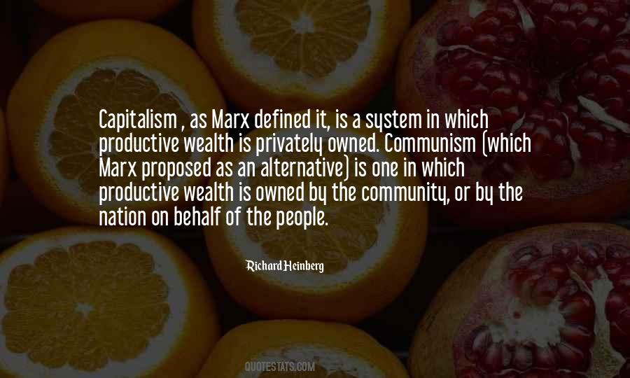4 Marx Quotes #28041