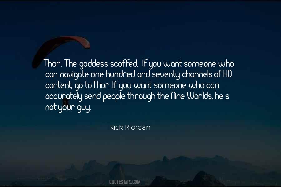You Are A Goddess Quotes #1876057