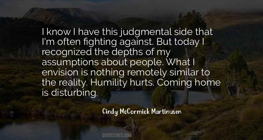 Quotes About Judgmental People #1028065