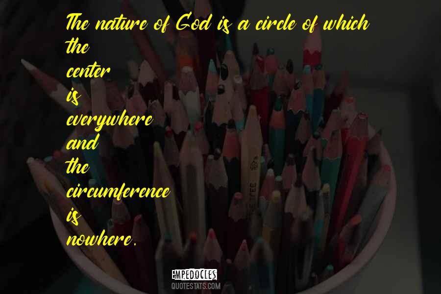 Circumference Of A Circle Quotes #225481