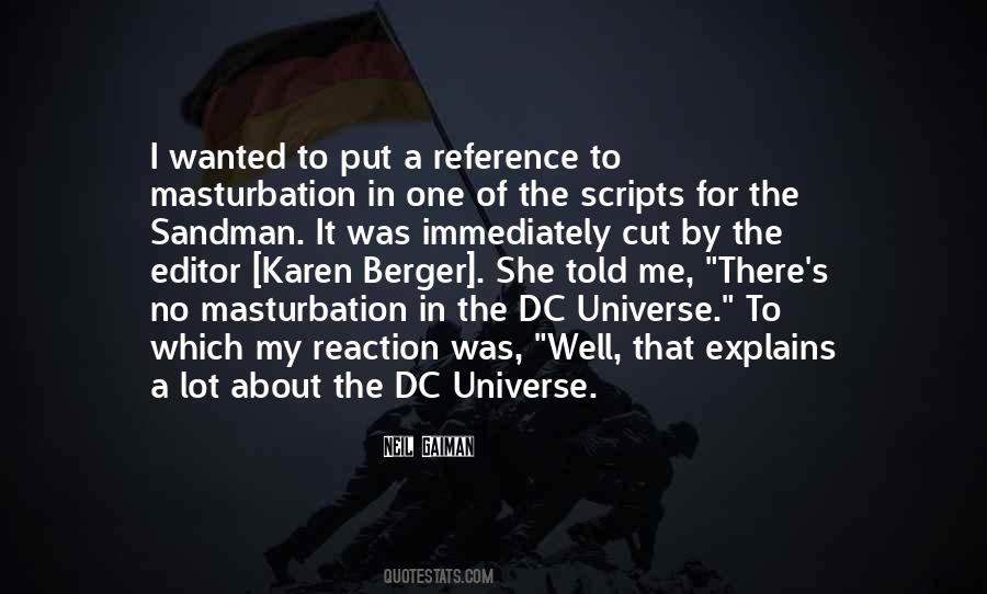 Dc Universe Quotes #1083754