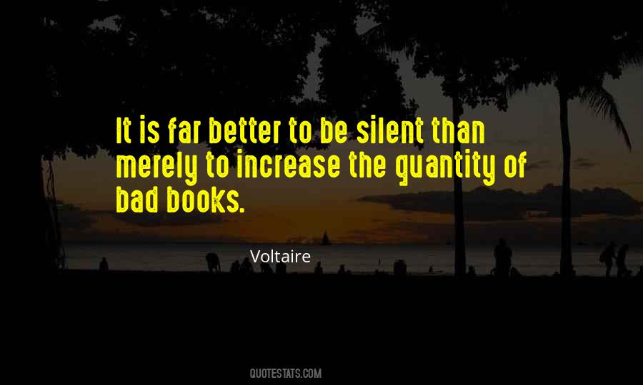 Be Silent Quotes #1020423