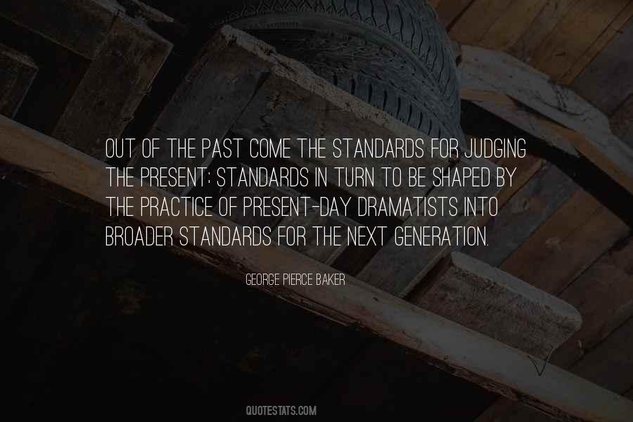 Quotes About Judging The Past #932999