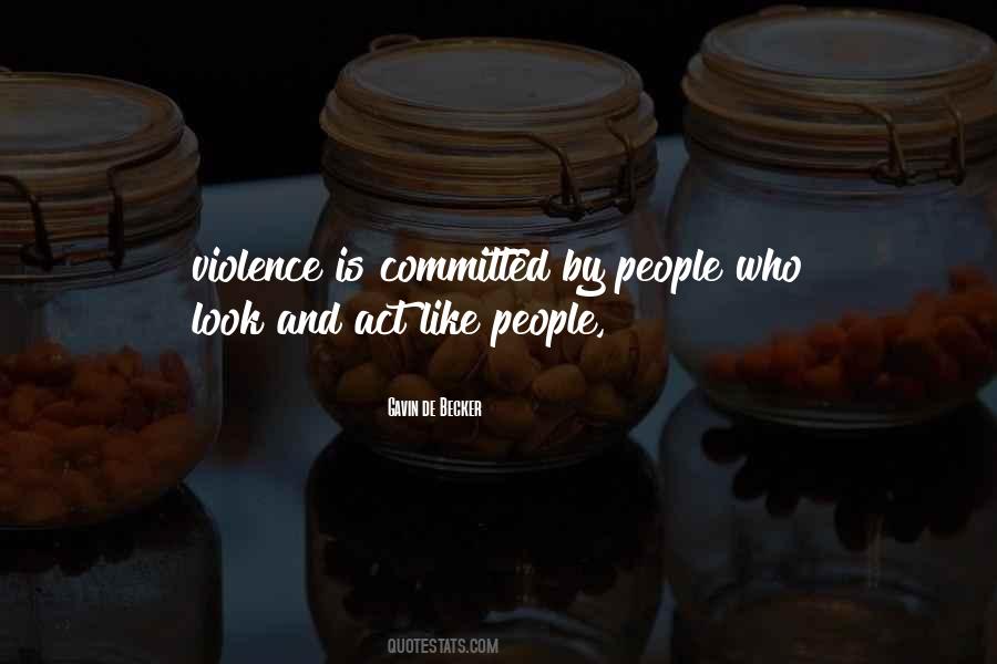 De Becker Quotes #280231