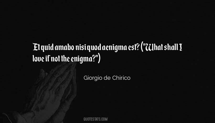 De Chirico Quotes #209032