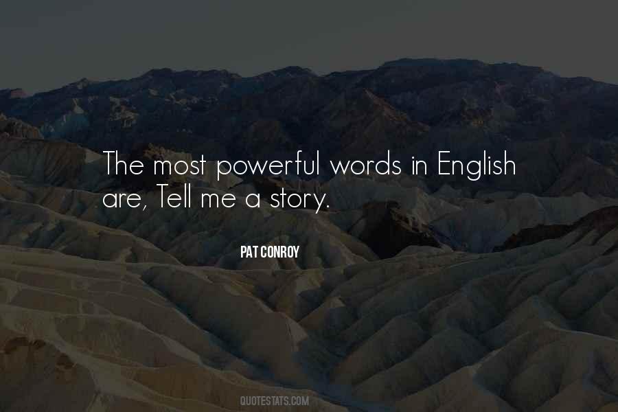 Powerful Story Quotes #1193850