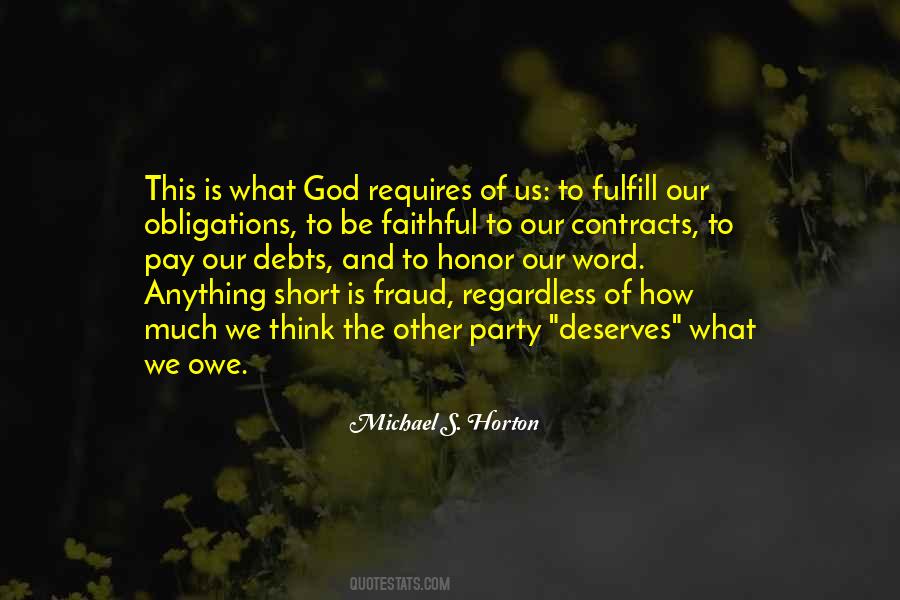 What God Requires Quotes #662722