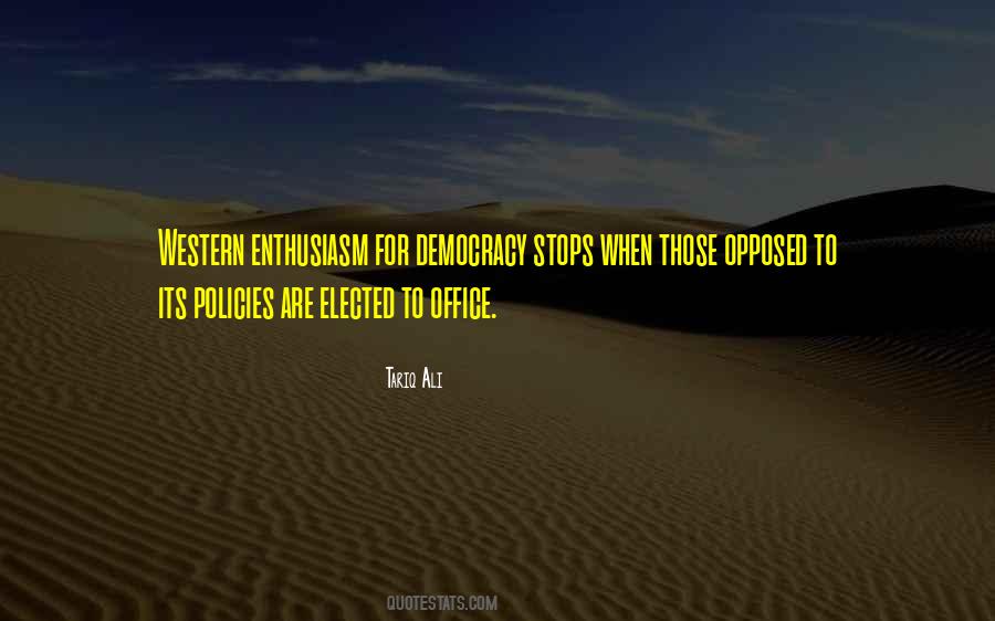 Western Democracy Quotes #1007302